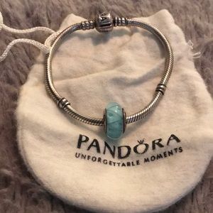 Pandora glass bead
